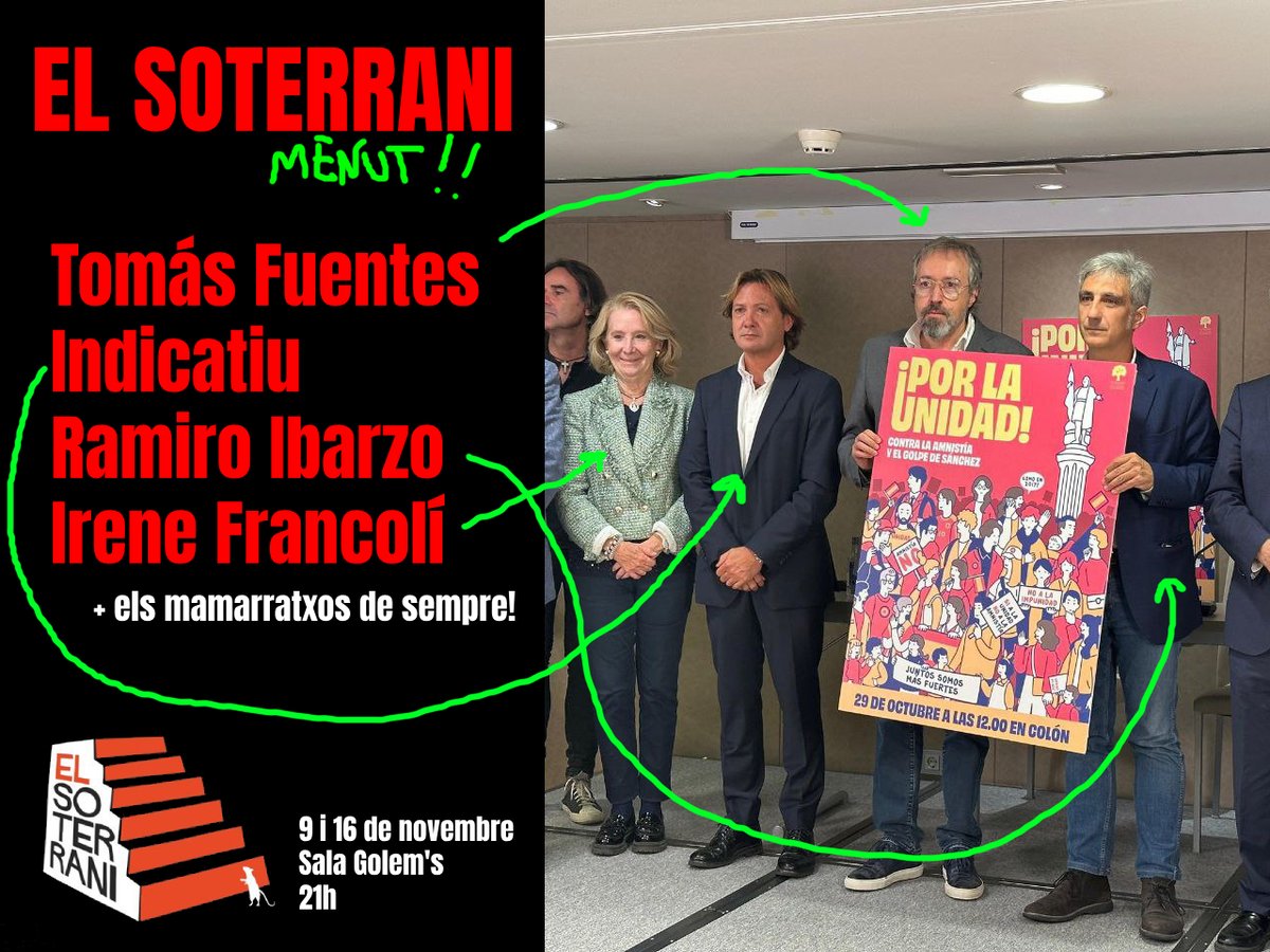 elsoterrani_'s tweet photo. Sabem que hi ha un festival de comèdia aquests dies al Poblenou, però, i la setmana vinent? Algú hi pensa?

Nosaltres posem a la venda això, així amb la boca petita, per si voleu anar a veure els monòlegs a un barri no gentrificat com Gràcia. 

ENTRADES: https://t.co/galHfVftQK https://t.co/OuVbPeisPi