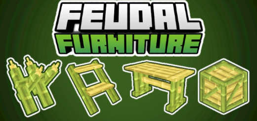 𝗙𝗲𝘂𝗱𝗮𝗹 𝗙𝘂𝗿𝗻𝗶𝘁𝘂𝗿𝗲 | +𝟰𝟱𝟬 | 𝗡𝗲𝘄 𝗨𝗽𝗱𝗮𝘁𝗲 🎍 - mcpedl.com/feudal-furnitu… - By <a href="/Trotamundos872/">Trotamundos872</a>
