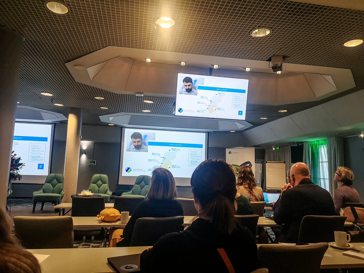 Bea_Viz's tweet photo. Truly inspiring keynote: Unai Savona, Deputy of Edu for @UNRWA, in #Gaza. More collaboration is needed #educationinemergencies #Gazaresponseplan. Bringing help and supplies, comprenhensive support &amp; Prioritizing mental health in this difficult situation.  #finCEEDforum https://t.co/IlERZreBnk