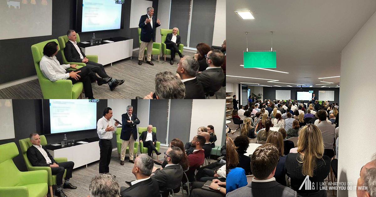 A couple of photos of Bryan Marsal, <a href="/TonyAlvarezIII/">Antonio Alvarez III</a>, @MMckenzie_AM, &amp; myself at a recent Practice Overview Session. We discussed how #DigitalTransformation will help @AlvarezMarsal reach its fullest potential in assisting our clients. #LikeWhatYouDo #LikeWhoYouDoItWith