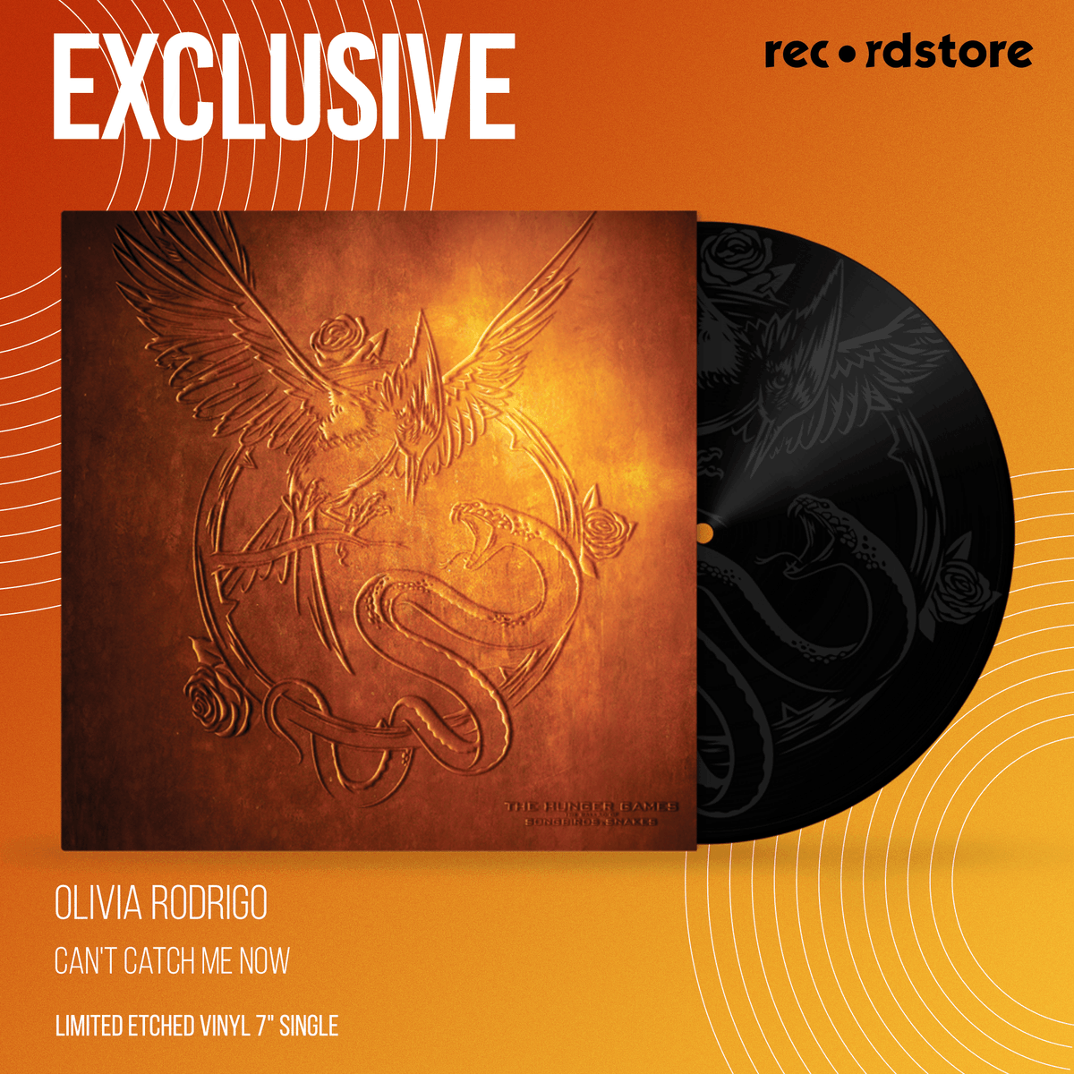 EXCLUSIVE | Olivia Rodrigo - Can't Catch Me Now: Limited Etched
