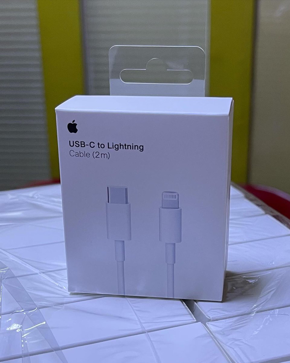 Joe10wan's tweet photo. Apple 
✔️usb-c to lightning cable (2M) @ 2.5k
✔️usb-c cable @ 2.5k
✔️usb-c power adaptor for MacBook 30w/61w/87w @ 10k
✔️usb-c 20w power adapter @3.5k

Samsung
✔️usb-c 45w PD Adapter @ 4.5k
✔️usb-c 25w PD Adapter @ 2.5k

📞📩0724506980

#phoneaccessories Direct WhatsApp summit https://t.co/23n1a1m0bF
