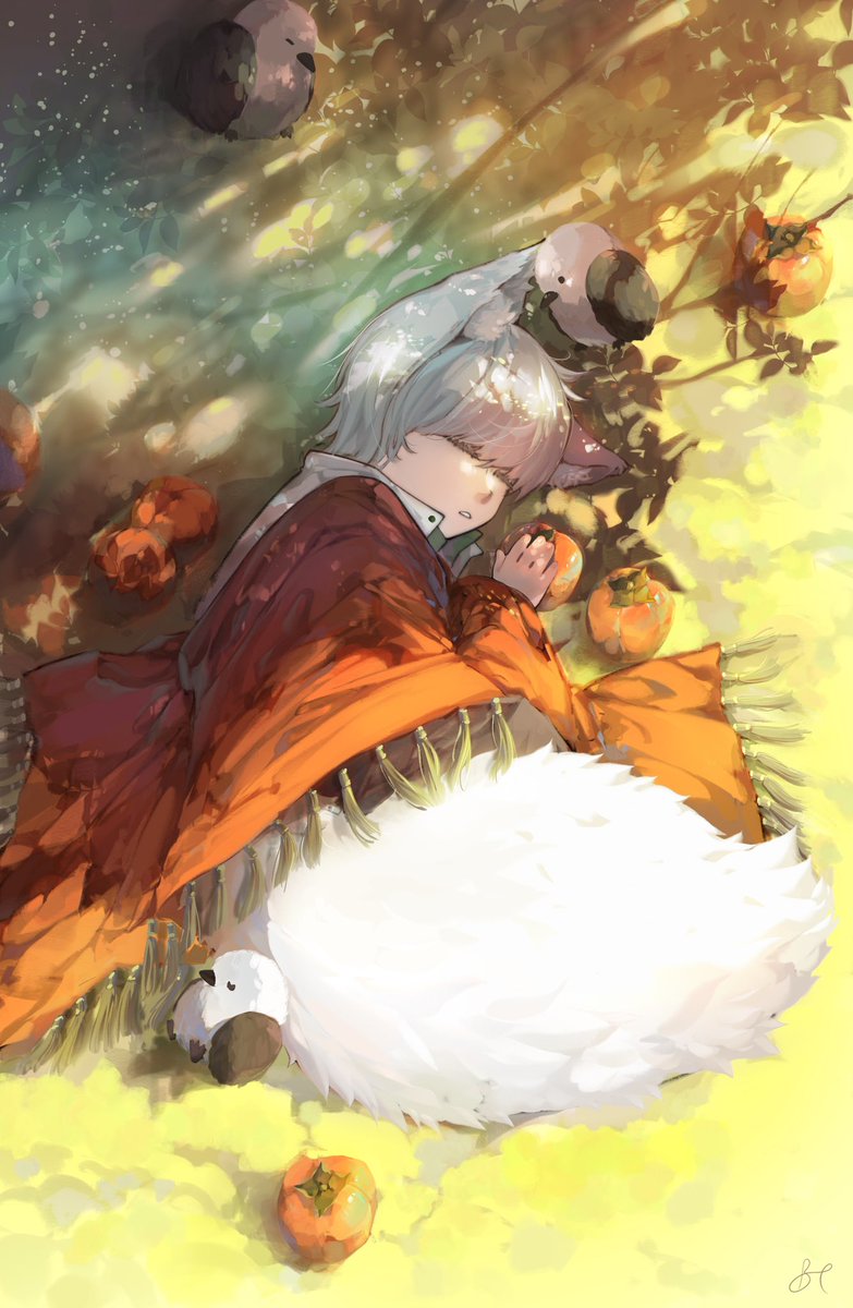 BoHe_ss's tweet photo. 🦊💤
#光与夜之恋 #齐司礼 #procreate https://t.co/3IrgAb3ajG