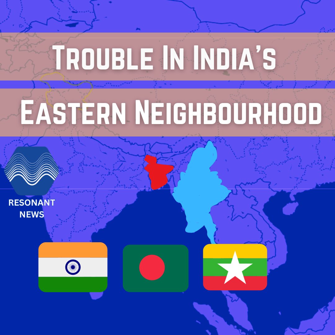 LevinaNeythiri's tweet photo. 1/5
While we are busy with the WARs happening elsewhere in India's 🇮🇳 EASTERN neighbourhood some trouble is brewing.
Yes it is in
~ Bangladesh 🇧🇩
~&amp; in Myanmar 🇲🇲

🔴Will this work in India's favour? 

America 🇺🇸 &amp; China 🇨🇳 are also upto their games.

Let me explain: https://t.co/ypbRzJA8Kc