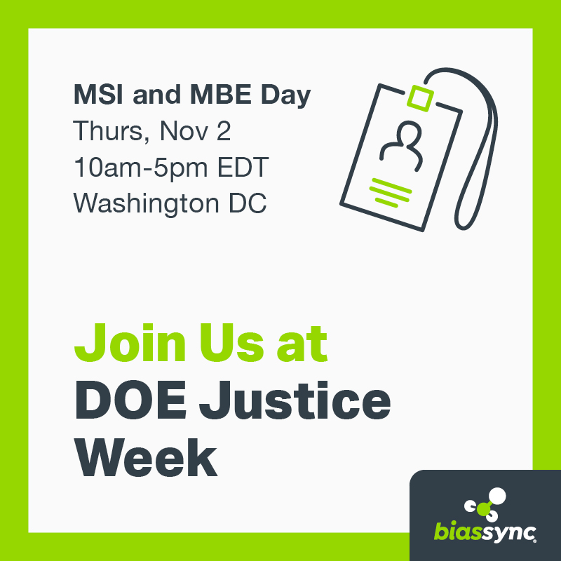 Join us today to talk all things implicit bias, equity, and meaningful behavior change. Schedule time for an #IRL chat here: hubs.la/Q026c5B20 #JusticeWeek2023 #equitybarriers #dei