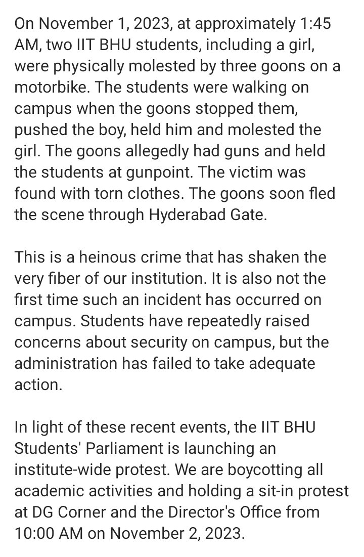 ayushmishra_04's tweet photo. #closedcampus #iitbhu https://t.co/bWWR2BMA8V