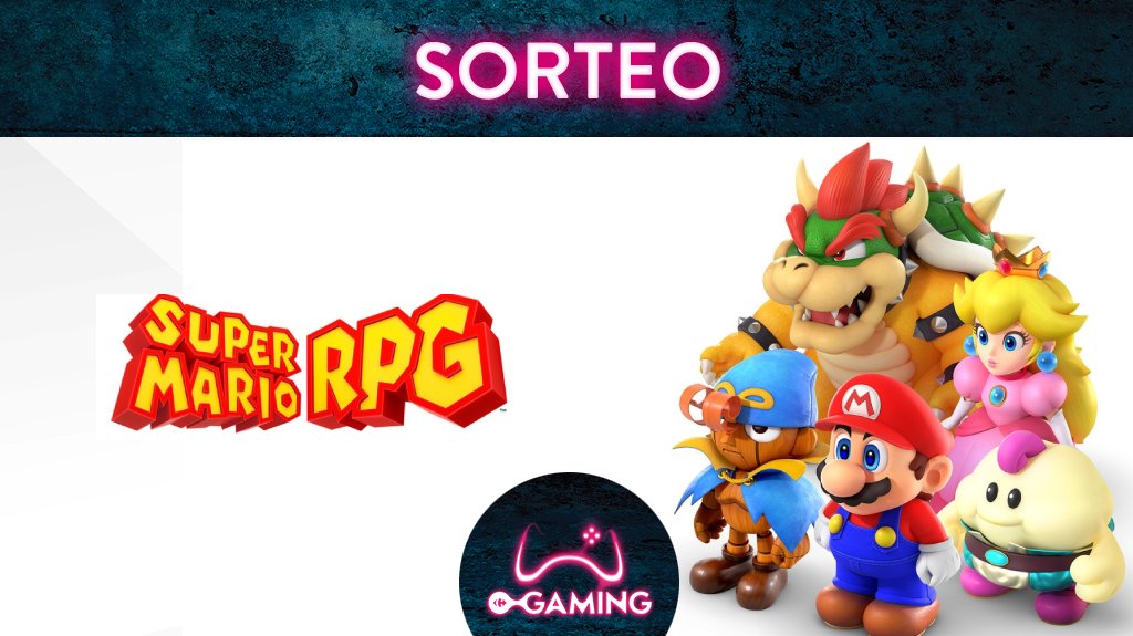 CarrefourGaming's tweet photo. ⚠ SORTEO EXPRÉS

¡Tengo una copias de #SuperMarioRPG para #NintendoSwitch!
¿Quieres una?

✅ Haz FAV 💗 y RT 🔁
✅ Menciona a un amigo con #CarrefourConSuperMarioRPG
✅ Puedes participar tantas veces como quieras

¡Suerte!
Bases https://t.co/c4rIoeIrrd https://t.co/TnFzmmh029