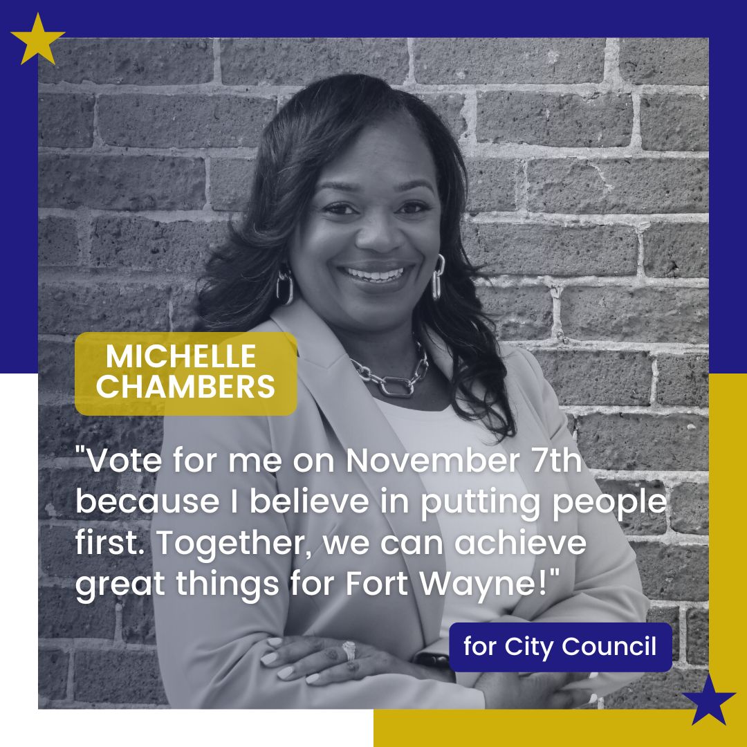 VoteChambers's tweet photo. 🗳️ Just 6 days left! 📅 Let's make it count – choose #PeopleOverPolitics. Check the box for Michelle Chambers, the advocate for our community's well-being. ✅1of3 #VoteChambers #Election2023 #EarlyVoate https://t.co/ihzaMnvw3Q