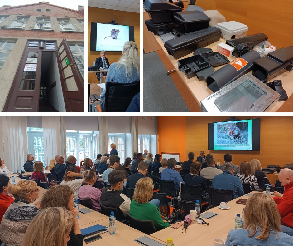 Skuteczne standardy deratyzacji w przestrzeni miejskiej. Konferencja specjalnie dla jednostek zarządzających terenami zewnętrznymi i zarządców nieruchomości. 
Czy robimy to dobrze? Fachowcy stawiają nas za przykład💪
Po więcej, tutaj👉cutt.ly/VwRcumkZ