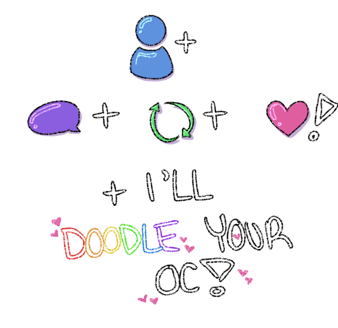 berrywantsakiss's tweet photo. GIMME YOUR OCS RN. PUT THEM IN THE BAG. https://t.co/5gAPJ0UrU7