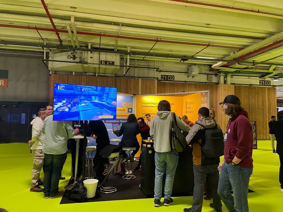 catalanarts's tweet photo. This is the second edition that #CatalanArts takes part in @gameconnection 🙌🏼
🌎 A good opportunity for the Catalan video game sector to keep growing and becoming known to the rest of the world!
👉 https://t.co/rgsJsxQswz https://t.co/TVcCzrVVqs
