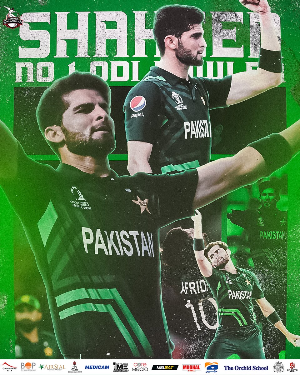 The Eagle Has Landed at Number One! |🦅@iShaheenAfridi🥇Our Pride, Our Champion! #qalandarbrothers #qalandarfamily #Mainhoonqalandar #Dilse