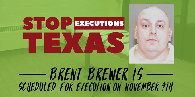 KarineOmry's tweet photo. 1. #BrentBrewer was sentenced to death based on the junk science claim of future dangerousness but guess what? During his 32 years on death row, he has not committed one single act of violence against another person! Pls write an email to the BPP: bpp_clemency@tdcj.texas.gov https://t.co/ZhDvI9pTK6