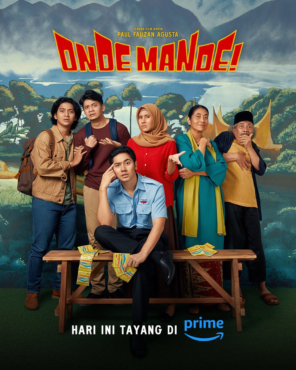 ondemandefilm's tweet photo. Alah tibo waktunyaaaa!

Film Onde Mande! tayang hari ini di @primevideoid 🎉

Perseteruan dan rencana-rencana warga Desa Sigiran bisa kamu saksikan lagi berkali-kali mulai hari ini. Langganan sekarang untuk bertemu Huda dan Hadi!

#OndeMandeFilm
#PrimeVideoID https://t.co/oCS7FDDrdL
