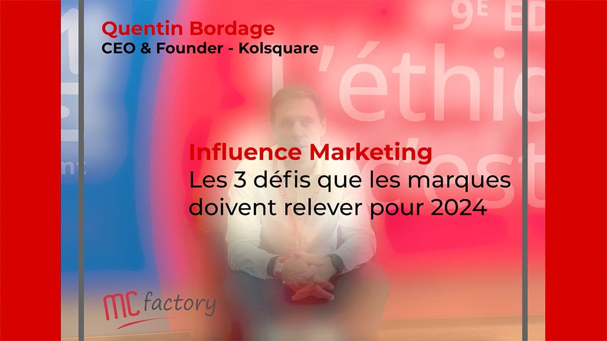 #DéfisDuJour Les défis de l'influence marketing à relever en 2024 selon <a href="/quentinbor/">Quentin Bordage</a> :
👉 L'influence responsable
👉 La mesure du ROI de l'influence
👉 La performance 

La suite ici, en vidéo. ▶️ vu.fr/rPtzG (v/ <a href="/MC_Factory/">Majda CHAPLAIN</a>)

#InfluenceMarketing #Influenceurs