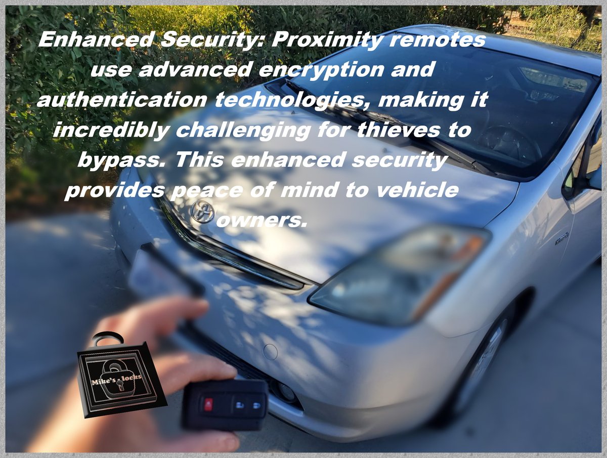 LocksMikes's tweet photo. Unlocking Convenience: New Proximity Remote for Toyota Prius 2008 in Hesperia
at Mike's Locks, reachable at 760-766-0117
#SmartKeySolutions #ProximityRemote #ToyotaPrius2008 #HesperiaLocksmith #browardcarkey #unlockingsmith #locksmith #automotivelocksmith https://t.co/6vi4zGitjh