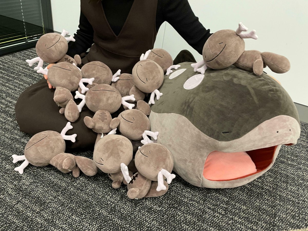 デカい】『ポケモン』全長90cmの巨大「ドオー」ぬいぐるみの圧がスゴい