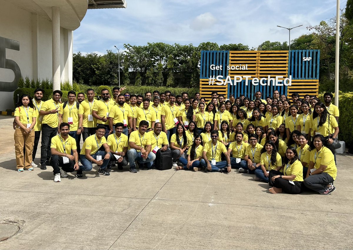 ravisubramanian's tweet photo. #SAPTechEd #trackmanagement https://t.co/BAW8m72Ij1