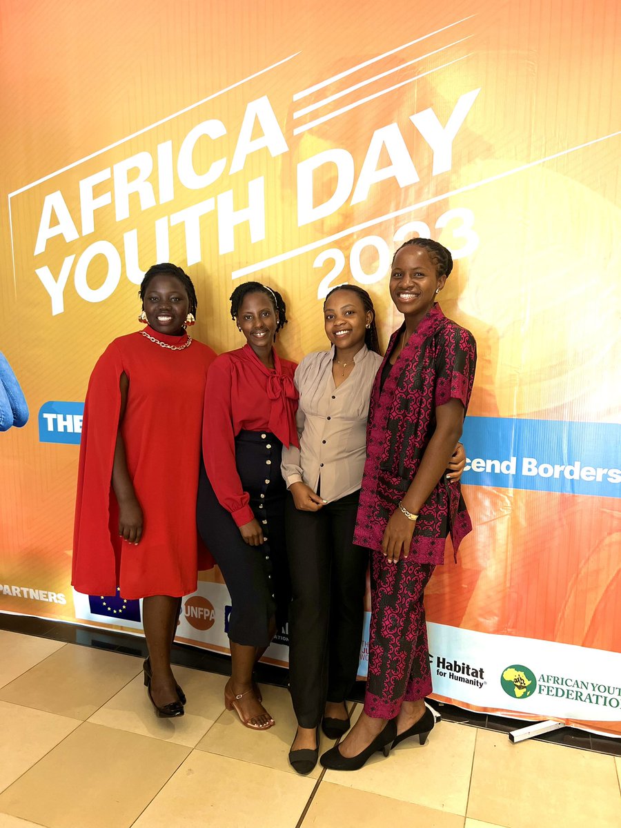 I attended the #AfricaYouthDay 2023 held at #KampalaSheraton with support from @UNFPAUganda. The day’s theme ‘’1m Next Level is Knocking’’ encourages youth across Africa to rise up, unite and work collectively for the #AfricaWeWant 
Let’s collaborate! 
#1mNextLevel 
#AYD2023