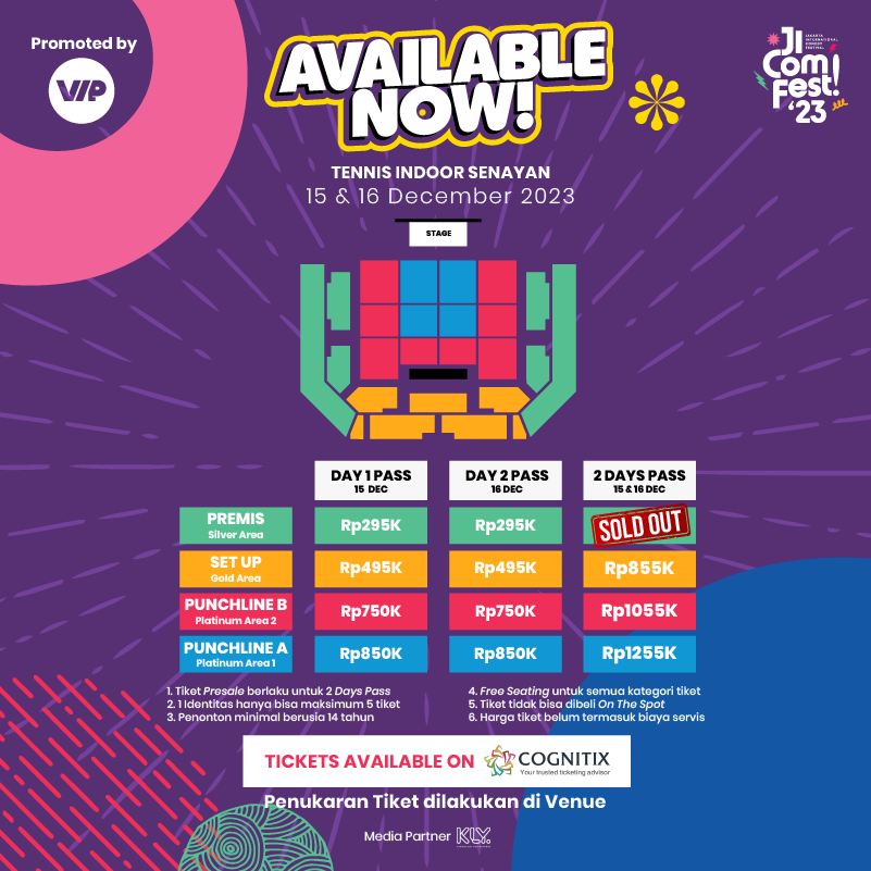 Jakarta Int'l COMEDY Festival 2023 tweet media