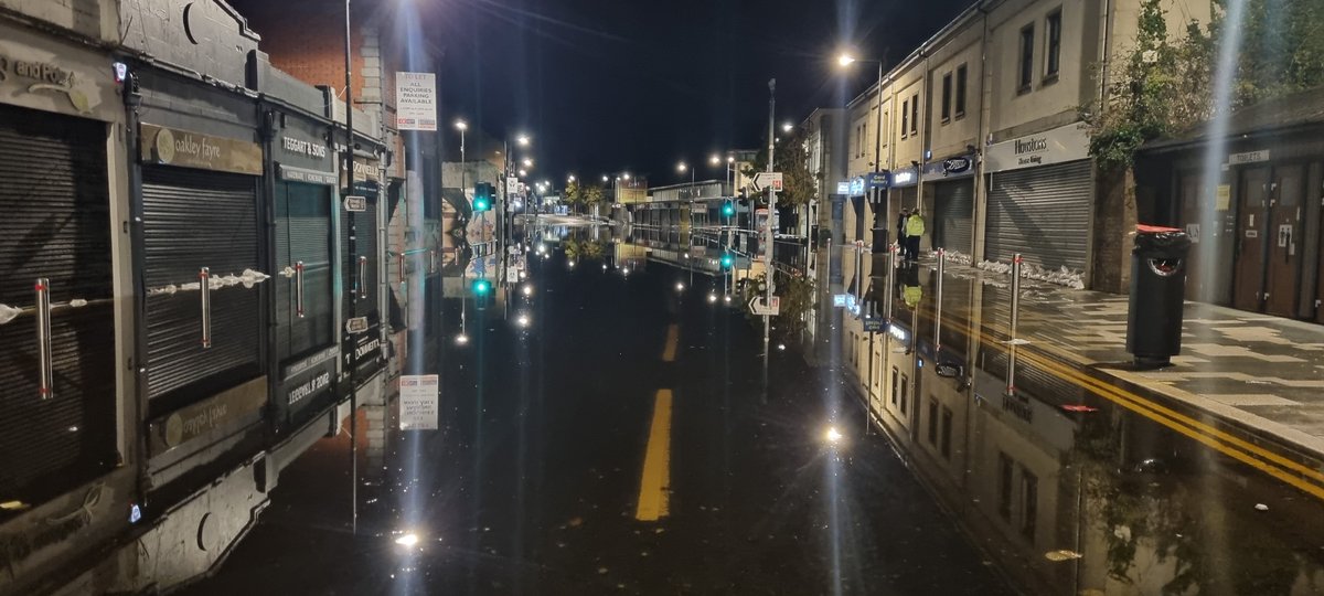 Translink_NI's tweet photo. ❗ #ULB #GLE Due to flooding in the area bus services in #Downpatrick are suspended until further notice.

We'll keep you updated as the morning progresses https://t.co/I8SDHKXG7j