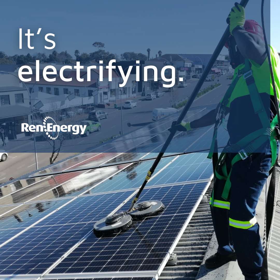 Our asset management service optimises your solar energy assets. Find your electrifying green power solution at renenergy.co.za/asset.

#RenEnergy #SolarEnergy #RenewableEnergy #CleanEnergy #SolarPanels #SolarPower #ElectrifyingChange
