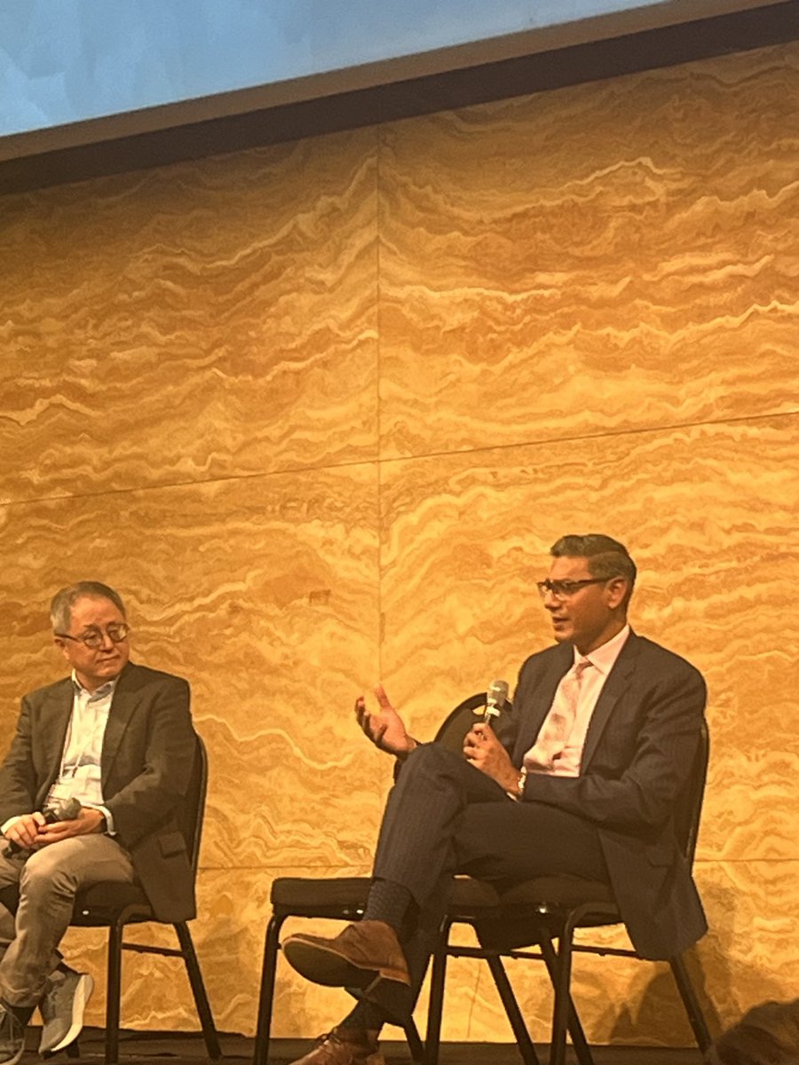 Great point - we need to incorporate patients and carers in the design of the studies ⁦<a href="/DeliriumKhan/">Babar Khan</a>⁩ #declared2023