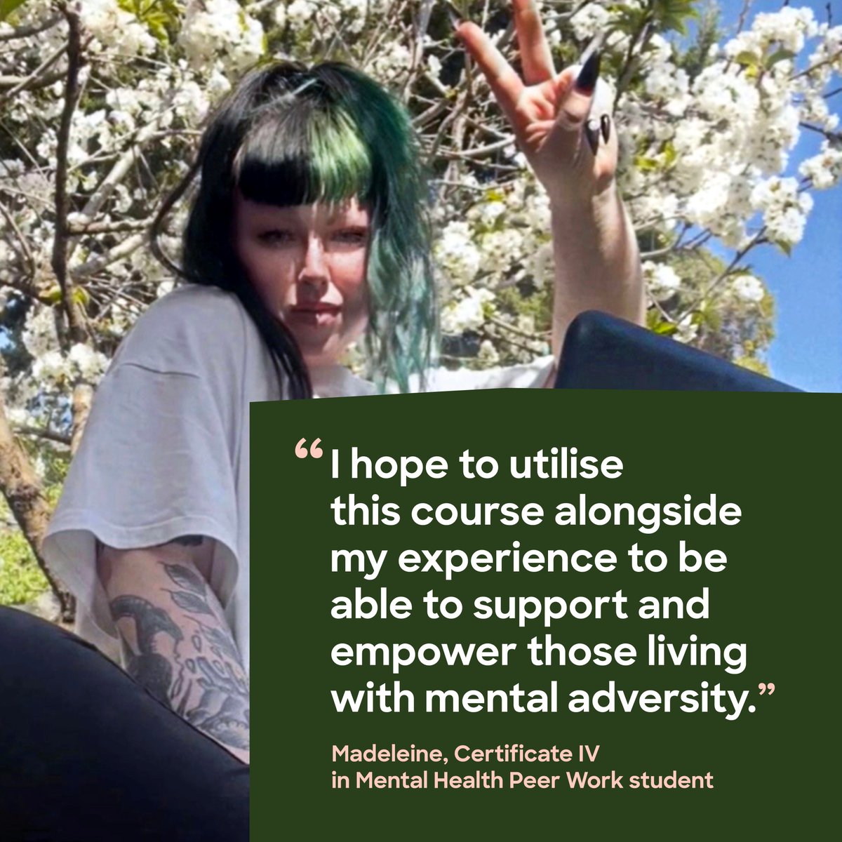 orygen_aus's tweet image. Class of 2024 is now in session! 🎓

Our very first Cert IV in Mental Health Peer Work course is underway and we are thrilled to have welcomed such a passionate cohort of students. Learn more about the course: bit.ly/46QYFle #MentalHealth #PeerWork