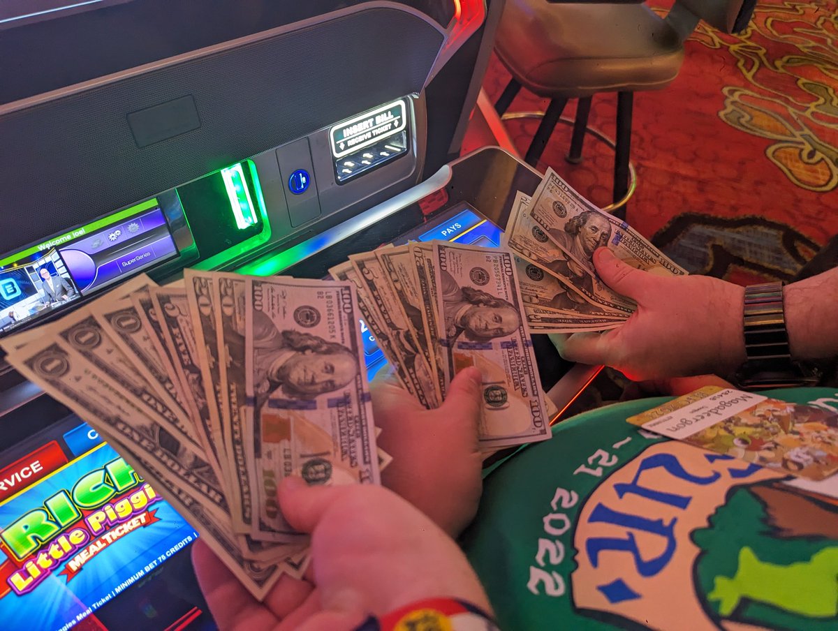 TheScubaPup's tweet photo. Channeled the Doggone Lucky Energy. Put 60 in, got 454 out! Split it with the boys <3 @PupsterCA @magadeergon
#BLFC2023 #GoodCon https://t.co/260WjDH39G