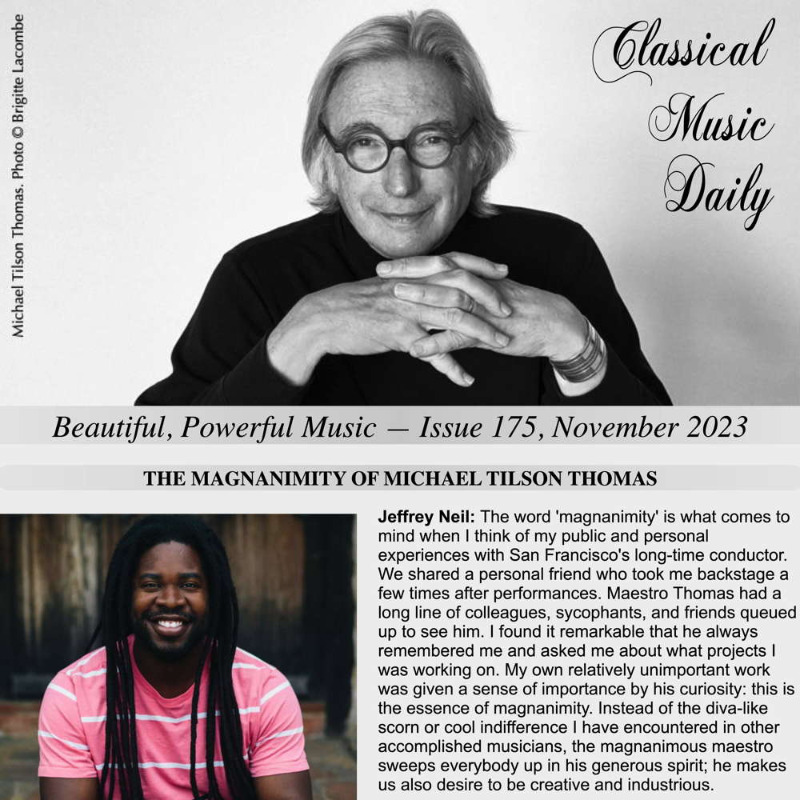 mvdaily's tweet photo. Read our #ClassicalMusic #PDF #newsletter - 'Beautiful, Powerful Music' @mtilsonthomas @RARCTrust @chrisnaunton #OperaPlovdiv #DeunLee @McNicolBalletCo @regentrecords #KevinChen #piano @miller_malcolm @lisabatiashvili @GautierCapucon @JeanYThibaudet @lukejerram @sinfoniavivauk