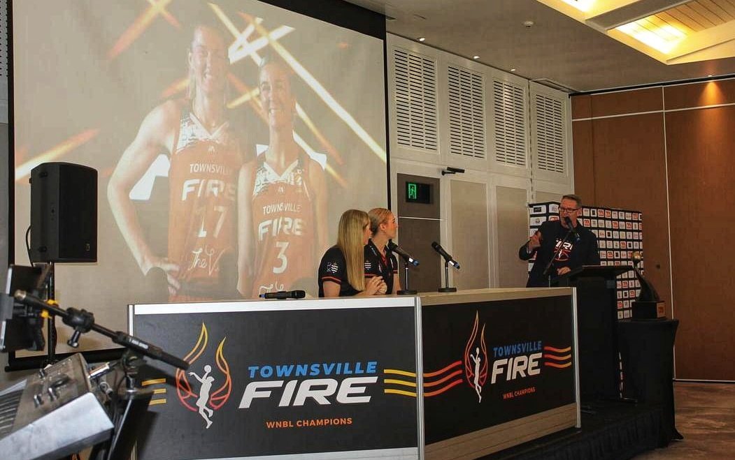 FIRE UP | Today I hosted our <a href="/TownsvilleFire/">Townsville Fire</a> WNBL Season Launch. A big crowd heard from players, sponsors and our coach ahead of their first game away this weekend. Get your tickets NOW 🏀🔥#fireuptownsville #mintyeverywhere #townsvilleshines #supportlocaltownsville <a href="/WNBL/">WNBL</a>