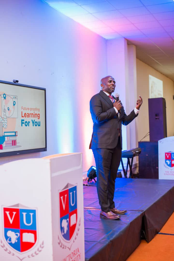 ReachDrMuganga's tweet photo. What could be more exciting than embracing the future? A big, warm welcome to the bright minds joining us @VUKampala for the November intake! Their potential knows no bounds, and we are excited to be a part of their educational journey and growth.

I advised them to put away their conventional pens and books and wholeheartedly embrace the digital and technological revolution. Our aim is to prepare them to be global citizens capable of propelling Uganda into the digital age, enabling us to compete effectively on the international stage.

They have arrived prepared to learn, and I can guarantee that by the time they complete their studies, they will depart prepared to succeed.