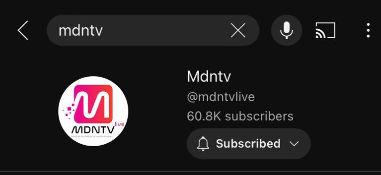 OraMosekwane's tweet photo. #MDNTV YouTube channel keeps growing for its hard stories that they deliver in real time. Do subscribe https://t.co/ptDwrDkYBY and stay up to date. https://t.co/GU2Ig4Qi79
