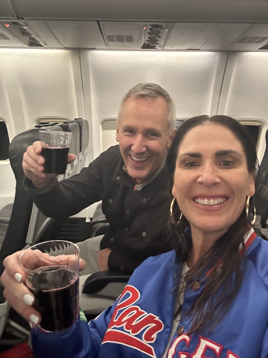 Raise a glass, ⁦<a href="/Rangers/">Texas Rangers</a>⁩ fans! You’re World Champs!