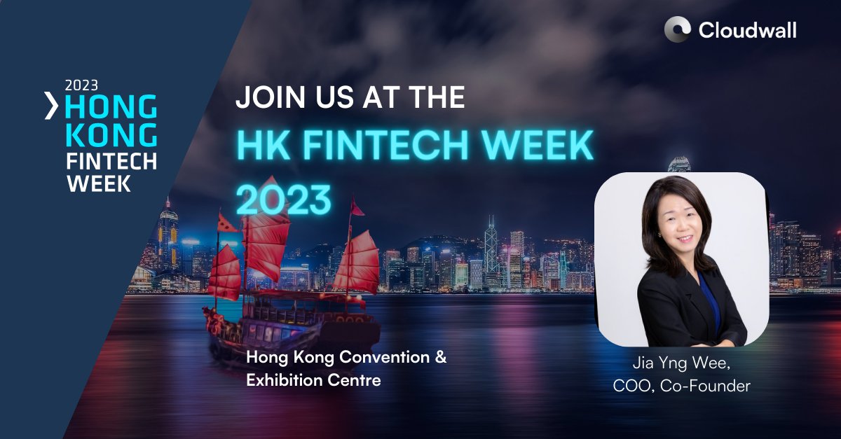 cloudwallcap's tweet photo. In Hong Kong? For the HK Fintech Week 2023?
Don't hesitate to meetup with Jia Yng to discuss about all things #RiskManagement !
#cryptocurrency #risk #DigitalAssets #cloudwall https://t.co/yi9ZhVnSoo
