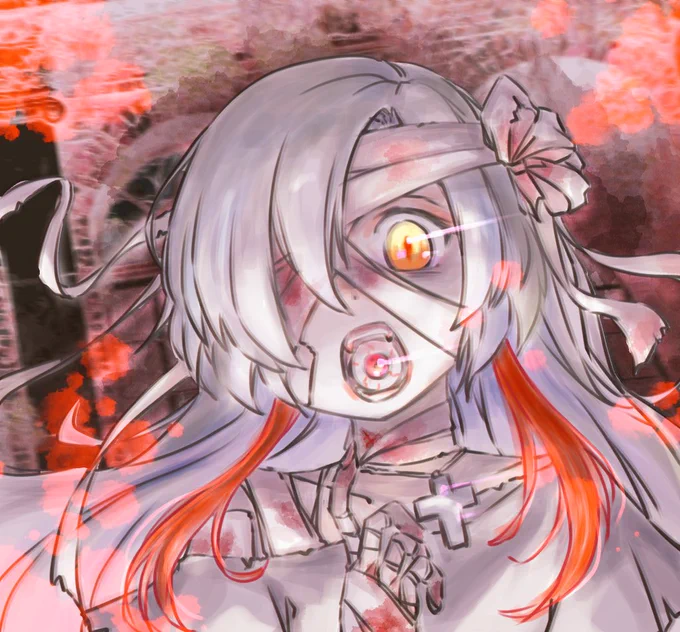 明日までがハロウィンって聞いたから………#ヰ世界情緒美術部#ハロウィン2023 