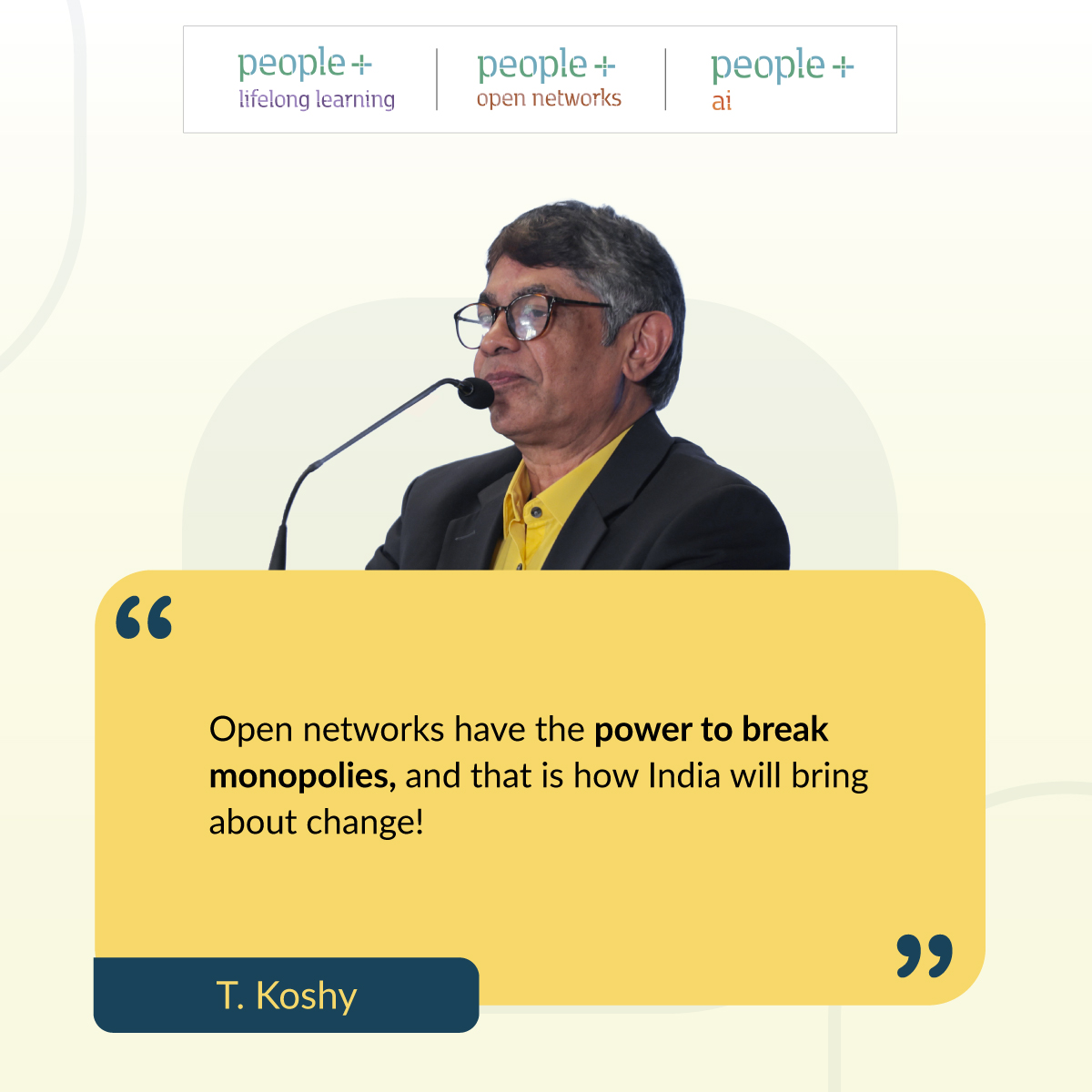 People+ Building for Billions tweet media