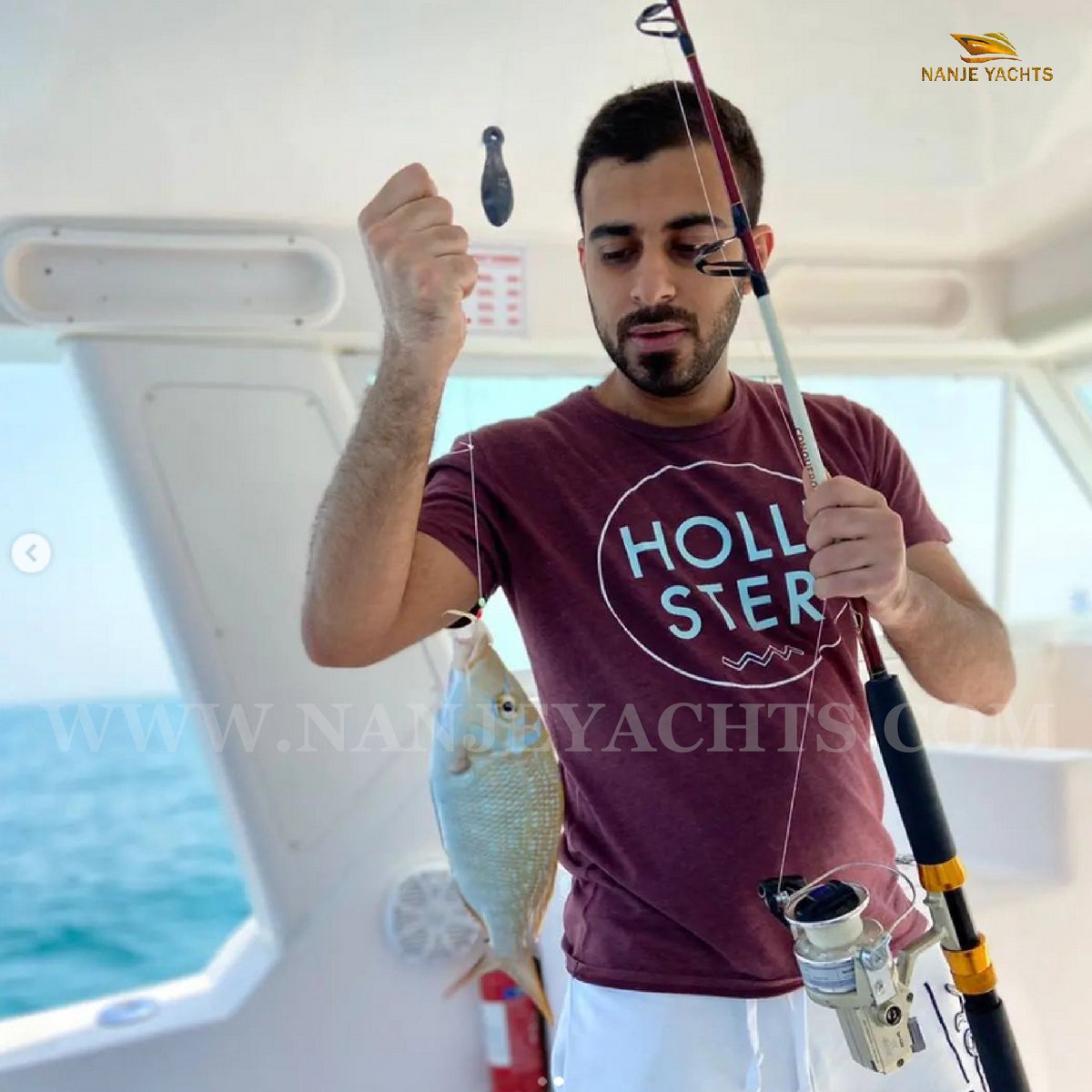 Nanjeyachts's tweet image. Sunrise to sunset, it's all about the catch on our exquisite yacht fishing trips in Dubai! Contact Deep Sea Fishing Dubai team for the best ever yacht fishing deals in Dubai Marina.
Contact Us 📞
📞 : +971503956100
🌐 : deepseafishingdubai.com
#fishinguae #fishing #uae #FISHMANS