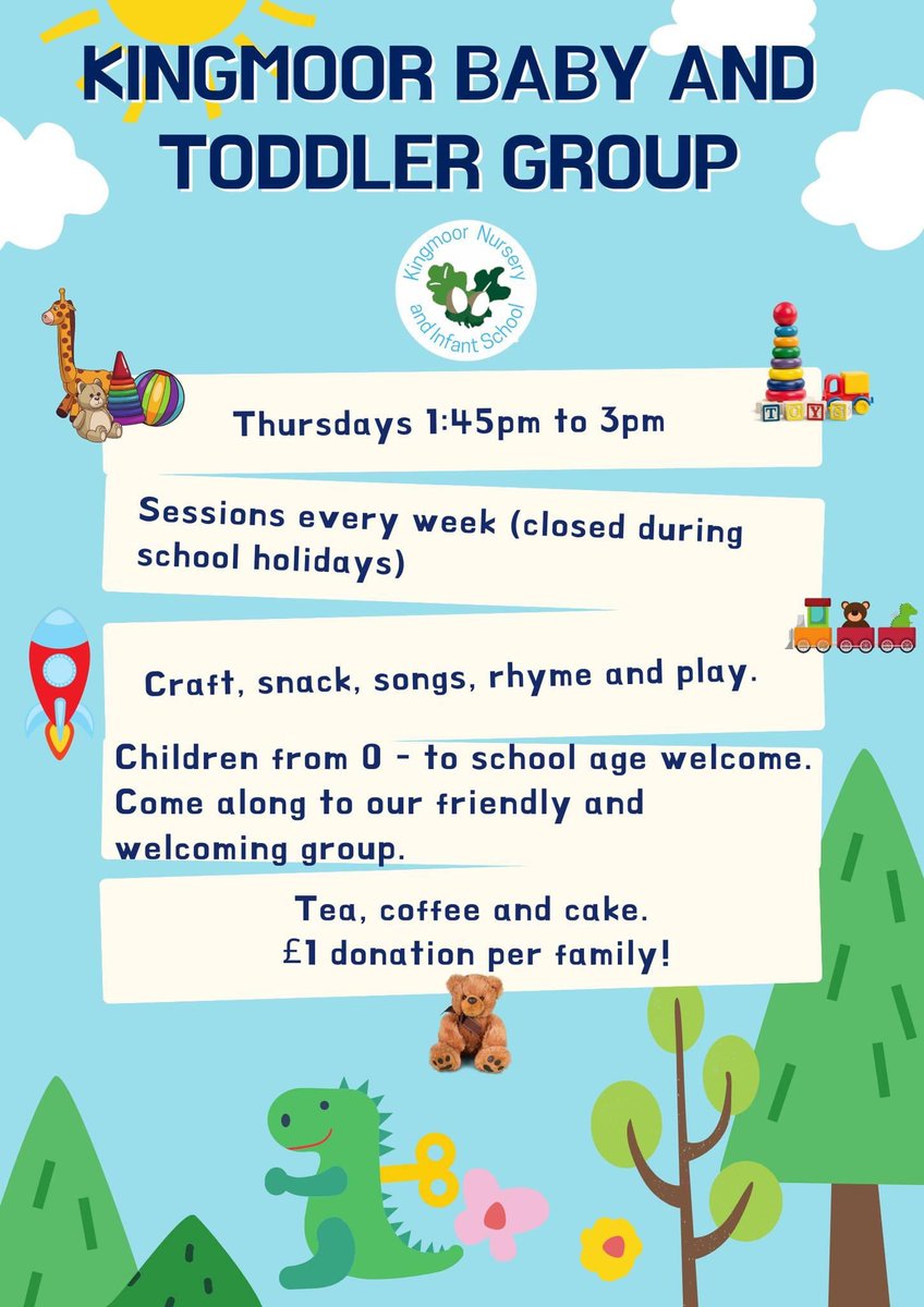 Join our weekly toddler group!