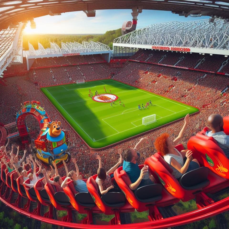 Baazelbub's tweet photo. Wonderland in Manchester. 
Promotion : Home 90 min FREE 3 point.
😂 #ManchesterUnited #NUFC #MUN https://t.co/4ckXwKNBR3