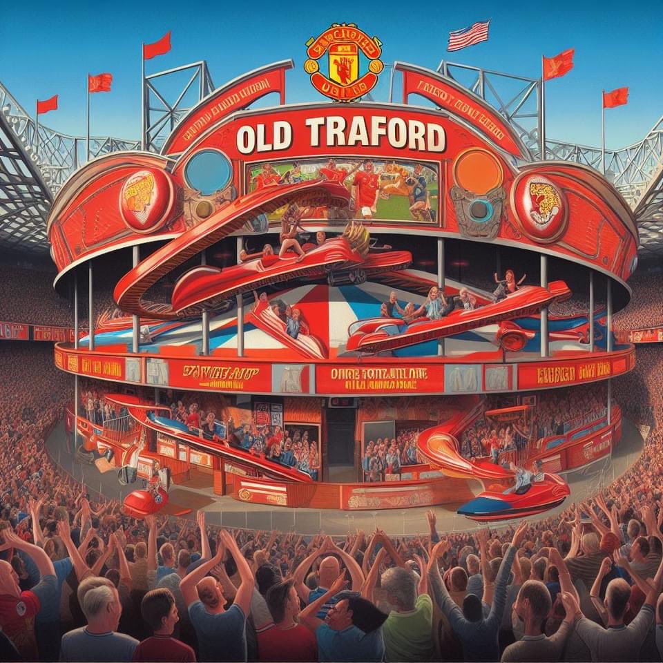 Baazelbub's tweet photo. Wonderland in Manchester. 
Promotion : Home 90 min FREE 3 point.
😂 #ManchesterUnited #NUFC #MUN https://t.co/4ckXwKNBR3