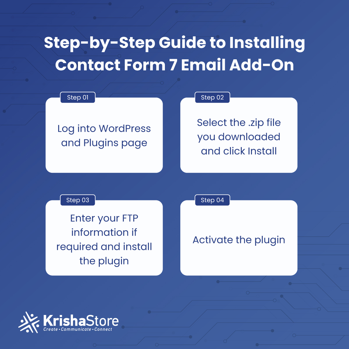 Quick to install and easy to use.  
Try it out now: rebrand.ly/9rcdipi

#emails #emailaddon #contactform7 #guide #installation #installing #install #emailtemplates #KrishaStore