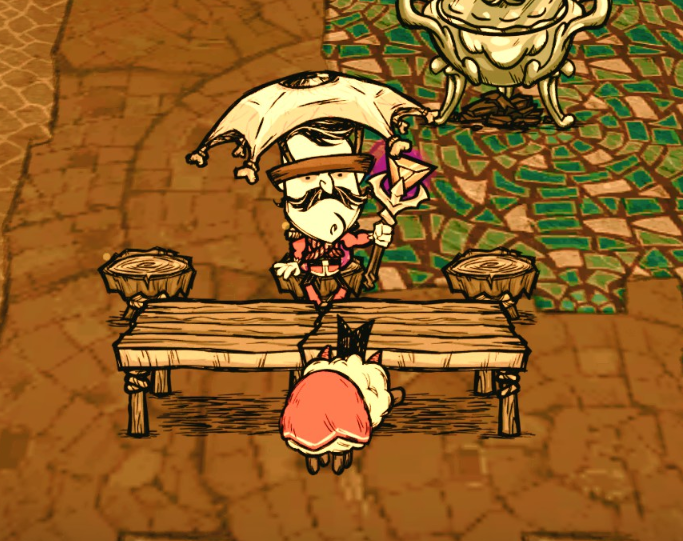 demonrebuilt's tweet photo. Getting served by the baatender
#dontstarvetogether @klei https://t.co/A93Xv5HIt0