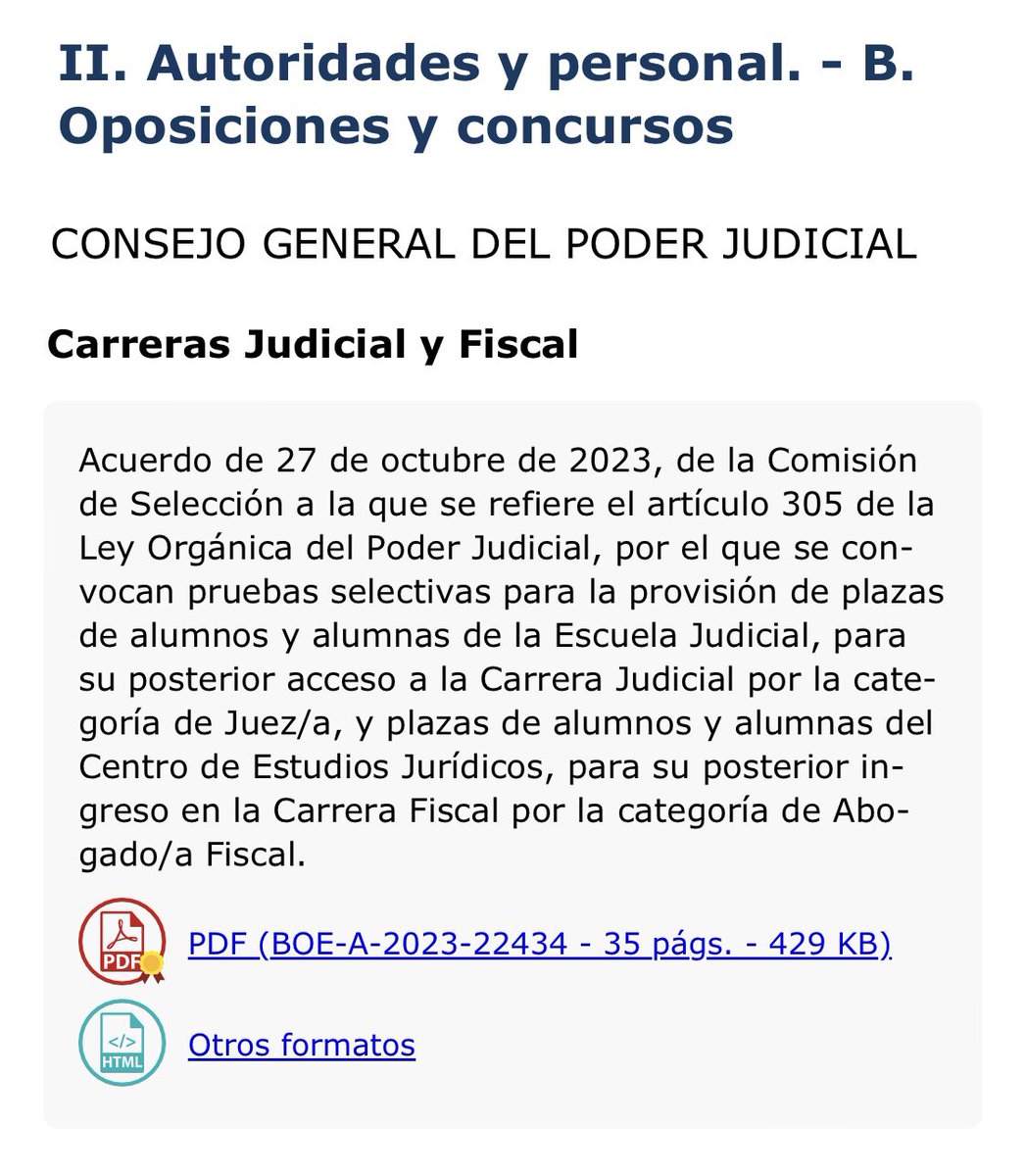 iurisbelli's tweet photo. 🔴HABEMUS CONVOCATORIA🔴

https://t.co/eJ6CNrdChr https://t.co/C1qzpivyZU