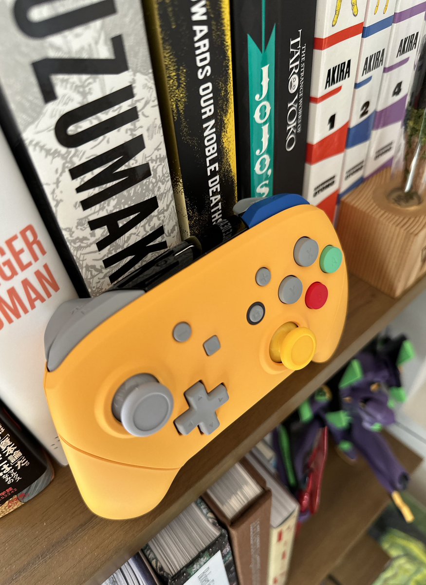 This lovely custom spice Nintendo Switch controller just arrived, thanks to @GameTraderZero. It’s gorgeous. 🙏