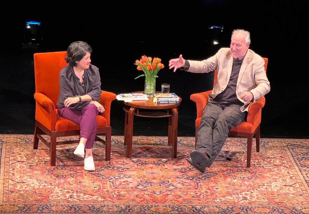 Posting about my talk with Werner Herzog tomorrow on my Substack: caterina.substack.com. You can also follow me on Threads: threads.net/@cefake