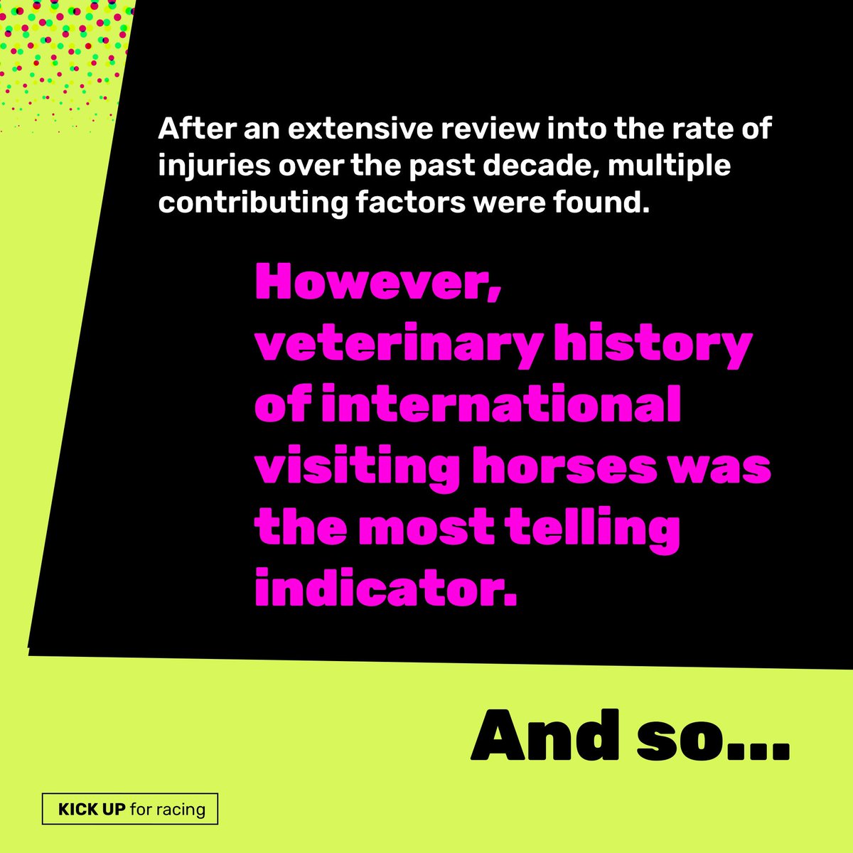 TTRAusNZ's tweet photo. 🟢🟢 Amid the excitement of Melbourne Cup week, a vocal minority spreads misinformation 🗣️

@KickUpForRacing  helps you discover the untold truth behind the Melbourne Cup 🏆: 

Head to 👉 https://t.co/jPMuk56NSN https://t.co/CiWKvWvMe7