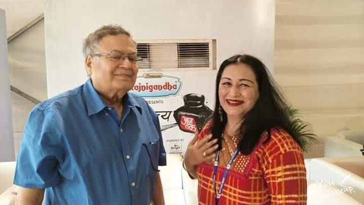 MissSharadSingh's tweet photo. #mytodayshistory
Meeting of 2 Authors | Surendra Mohan Pathak & Dr (Ms) Sharad Singh
#SharadSinghAtSahityaAajTak19 #SahityaAajTak19 #ignca #लिट्रेचरफेस्टिवल #डॉसुश्रीशरदसिंह #DrMissSharadSingh #guestspeaker #aajtaknews #literaturefestival #surendramohanpathak https://t.co/blQmvuthEl