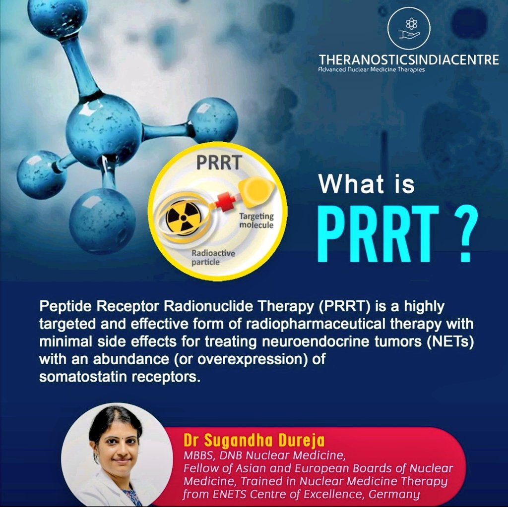Theranosticsind's tweet photo. #PRRT
#NeuroendocrineTumors
#NETCancer
#NuclearMedicineTherapy
#HopeForCancer
#PrecisionOncology
#Lutathera
#Theranostics
#LetsTalkAboutNETs https://t.co/6IafDRvT5g