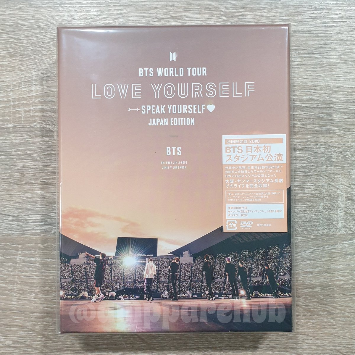 ampparehub's tweet image. [พร้อมส่ง] DVD คอนเสิร์ต #BTS World Tour Love Yourself: Speak Yourself Japan Limited Edition ไม่แกะซีล
🌟 ราคา 2,790 บาท
🌟 ค่าส่ง J&amp;amp;T 70 บาท
🌟 มัดจำ 850 บาท ผ่อนได้นาน 45 วัน
🌟 รับผ่อน รับวอลเลท รับบัตรเครดิต สนใจ DM ค่ะ
#ตลาดนัดบังทัน #ตลาดรถไฟบังทัน #หา #ของสะสมบังทัน